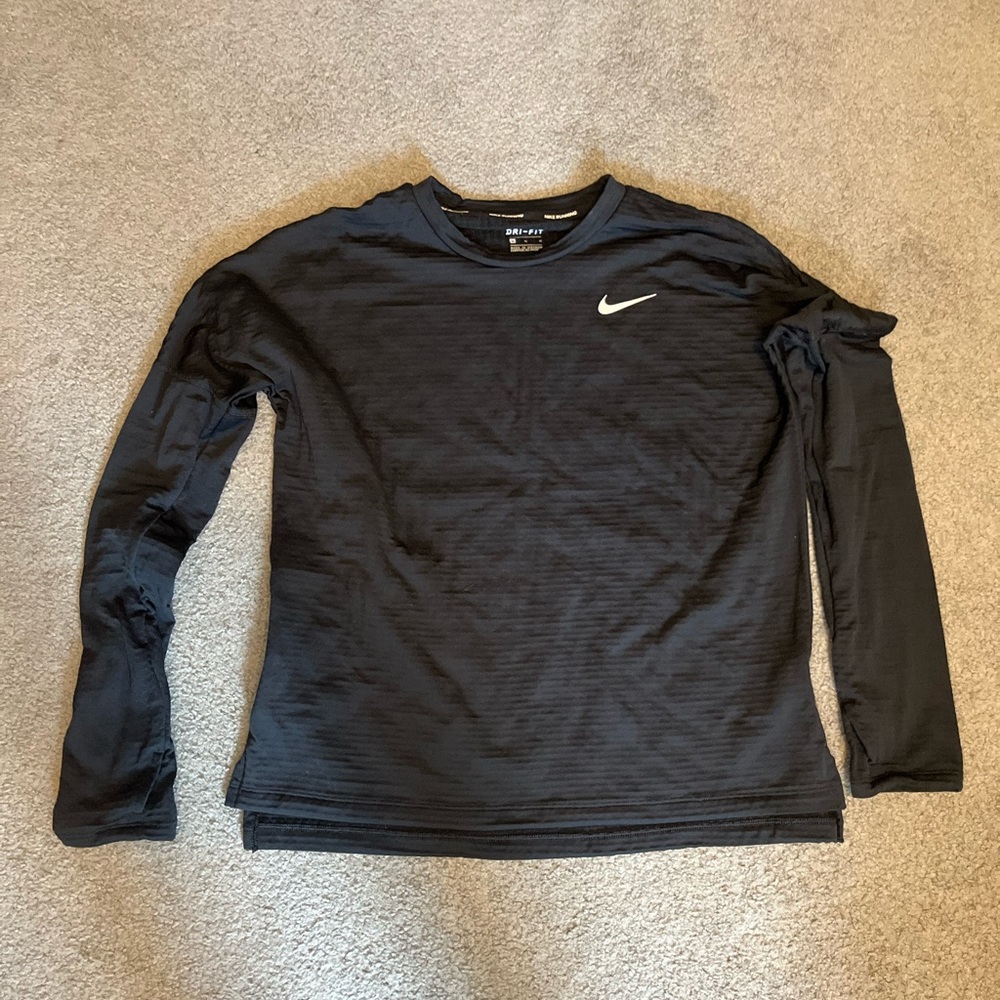 Nike black Dry, fit men’s, medium Nike running shirt
